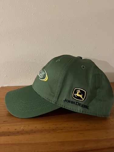 Gancho y bucle de equipo Hat John Deere llanuras verde bordado - Imagen 2 de 6
