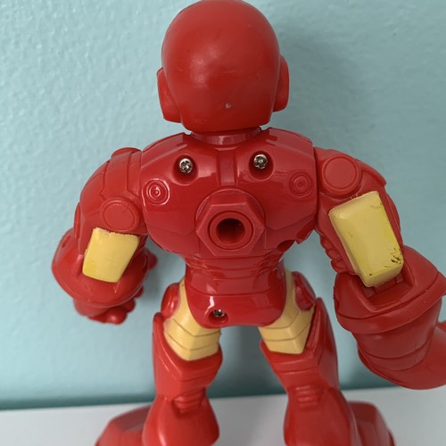 Figura de acción Iron Man 2012 Hasbro Playskool Marvel Super Hero Adventures 5" - Imagen 4 de 6