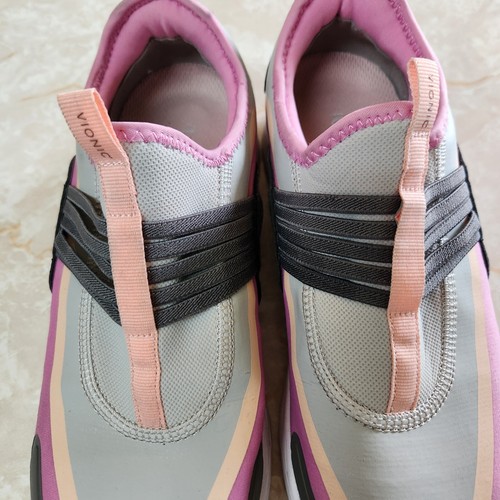 Scarpe da passeggio Vionic donna Brisk Vayda grigio rosa sneakers donna taglia 9 - Foto 16 di 20