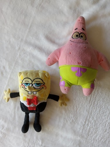 Vintage Fisher-Price SpongeBob Schwammkopf Patrick Stofftier Plüsch 2004 &... - Bild 1 von 8