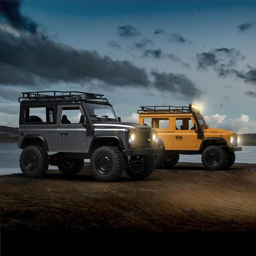 MN-99S 1:12 4WD RC Rock Crawler Off-Road Truck RTR Land Rover Model (Gray) - Picture 6 of 7