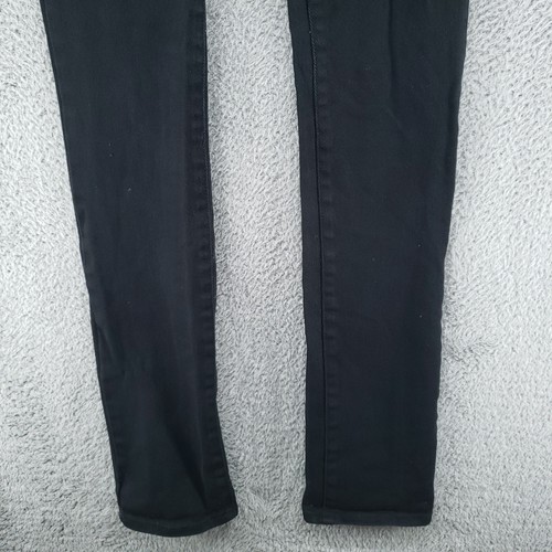 Delias Morgan Skinny Jeans Dark Black Wash Womens Size 00R - Picture 5 of 20