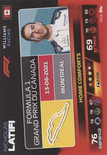 Topps Turbo Attax 2021 Formel 1 Trading Cards 151-254 & HC + Limitierte Karten - Bild 76 von 125
