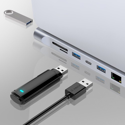 USB-C 12 in 1 Docking Station Multi Hub Adapter HDMI VGA For Type-C Laptop iMac - Picture 7 of 12