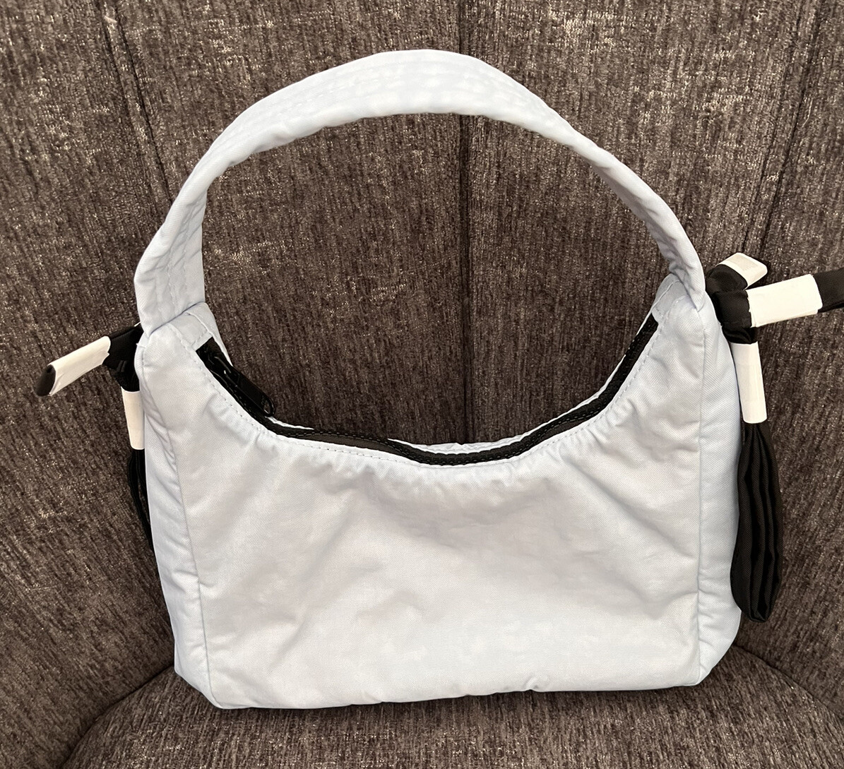 BAGGU X Sandy Liang Mini Bow Bag In POWDER BLUE NWT | eBay BAGGU X Sandy Liang Mini Bow Bag In POWDER BLUE NWT | eBay
