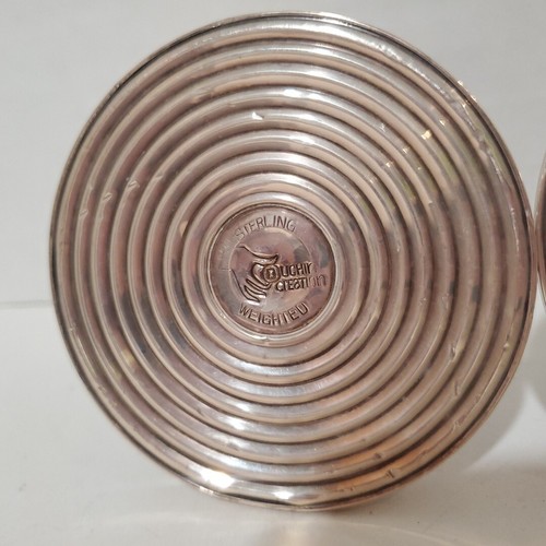 Vintage Duchin Creation Weighted Sterling Silver Candlesticks Pair 372g Set Of 2 - Picture 4 of 12