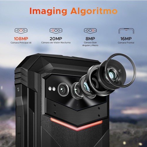 Móvil Todoterreno DOOGEE VMAX Pro 5G Android 14 32GB+512GB 22000mAh 33W 108MP+ - Imagen 6 de 9