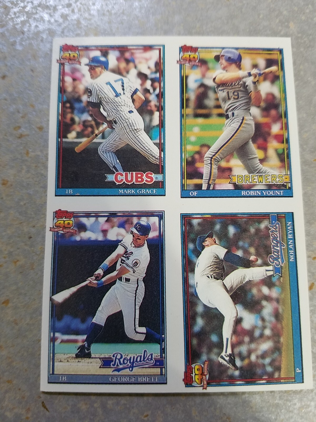 1991 Topps Cracker Jack Proof Cards and 4 Panels Series 1 and 2 ODDBALL YOU PICK - Picture 36 of 162