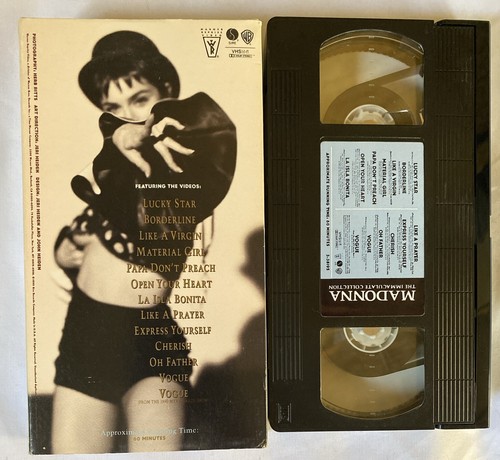 Madonna - The Immaculate Collection (1990) VHS - Picture 2 of 3