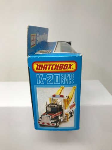 MATCHBOX SUPERKINGS K-20 PETERBUILT WRECK TRUCK IN BOX M333 - Picture 2 of 6