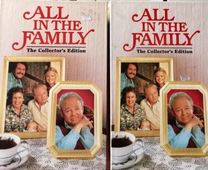 All-In-The-Family-Collector-039-s-Edition-Lot-of-2-VHS-TV-Show-Stapleton-O-039-Conner
