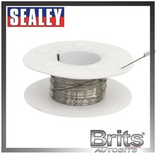 Sealey Square Windscreen Cutting Wire 22.5m Stainless Steel