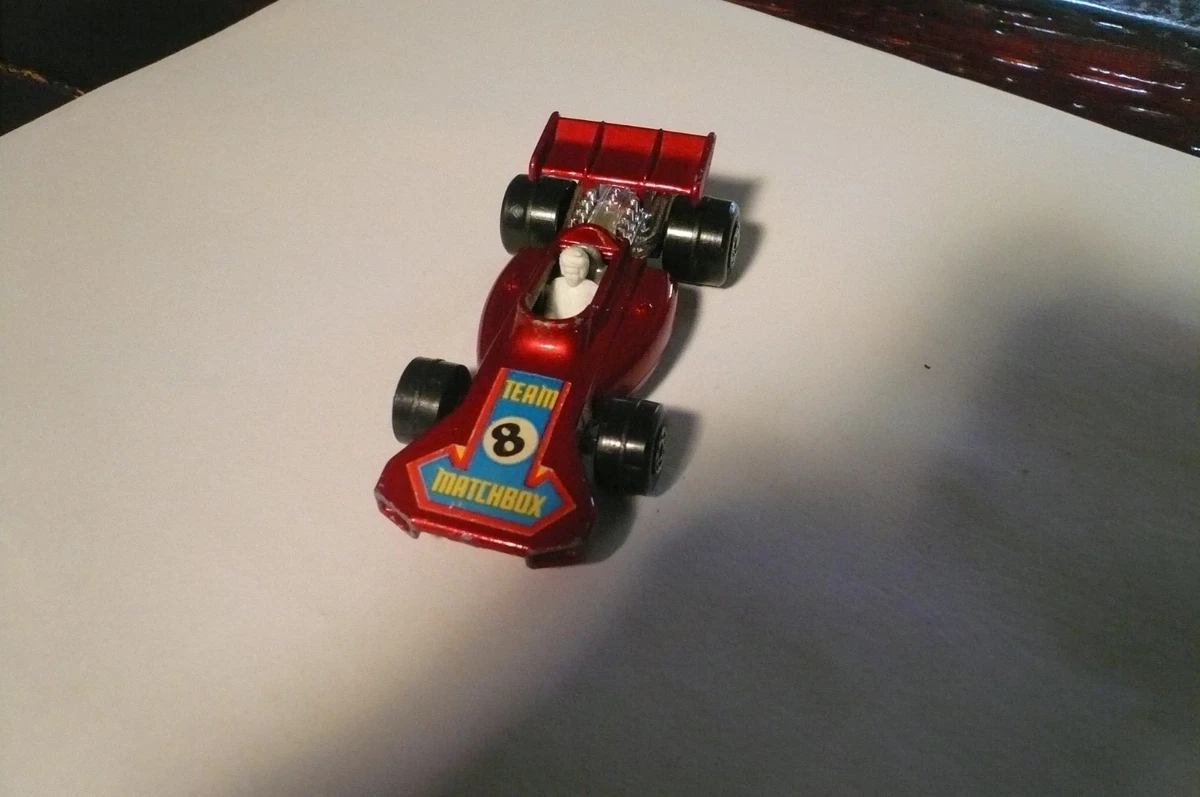 MATCHBOX SUPERFAST #24 1973 Lesney TEAM MATCHBOX 8 Vintage clean