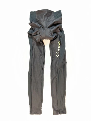 CASTELLI Scorpion Padded Cycling Rosso Corsa Tights Pants Size Small - Used