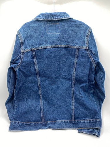 Levi's Boy's Denim Trucker Jacket Button Up Dark Wash X-Large - Picture 2 of 9