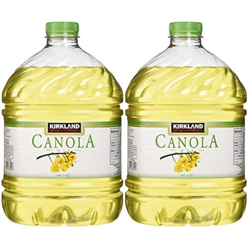 Kirkland Signature 100% Pure Canola Oil - 3 qt - 2 ct - SET OF 10 - 第 1/1 張圖片