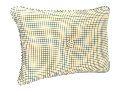 Ralph Lauren Coastal Garden Windowpane Check Button Pillow Insert Custom New