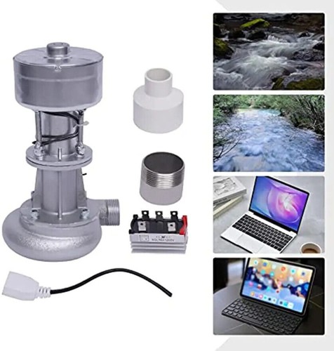 Micro Hydro Generator 500 Watt 50hz 220 Volt High Power mit TV Beleuchtung Neu - Bild 4 von 6