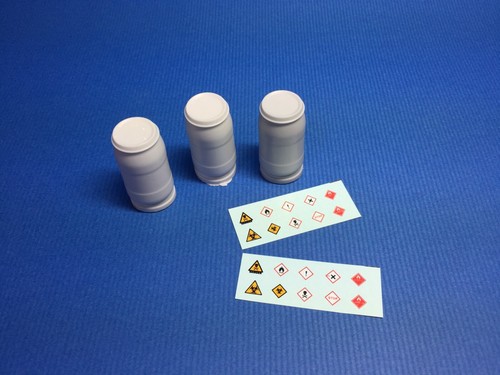 DT35126 1/35 200Gal Kunststofffass (3EA) mit Aufkleber - Bild 4 von 6