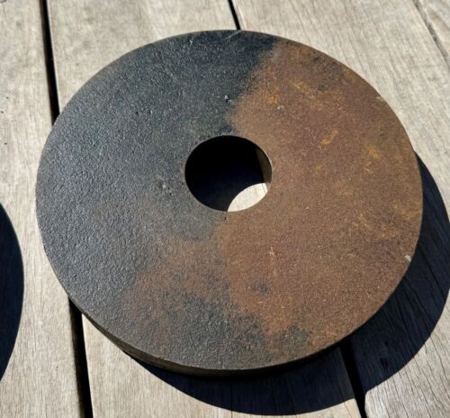 IVANKO Olympic DOS placas de peso de 10 lb libras gimnasio 20 lb total vintage - Imagen 5 de 5