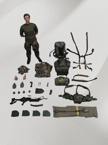 1/6 Soldier Story SS089 US Army Paratroopers Male Soldier Action Figure 2025 - Picture 11 of 11