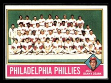 1976 Topps #384 Philadelphia Phillies / Danny Ozark - NM/MT+ Set Break!
