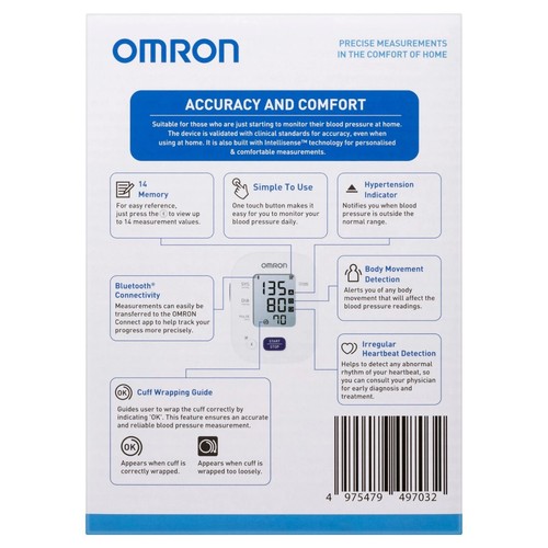 SALE Omron HEM-7142T1 Blood Pressure Monitor Standard Medium Cuff - FS - Picture 5 of 8