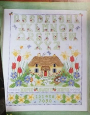 Cross Stitch Chart (From Magazine) - Home Sweet Home Sampler 3