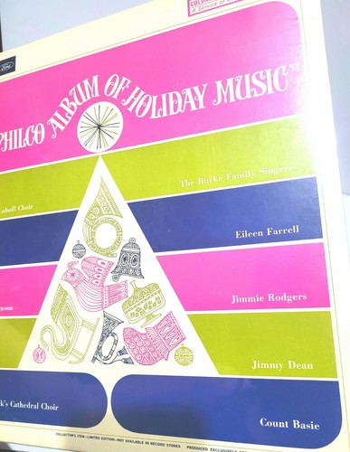 Vintage Christmas Vinyl Records Philco Album Holiday Music Collector's Edition! - Picture 8 of 11