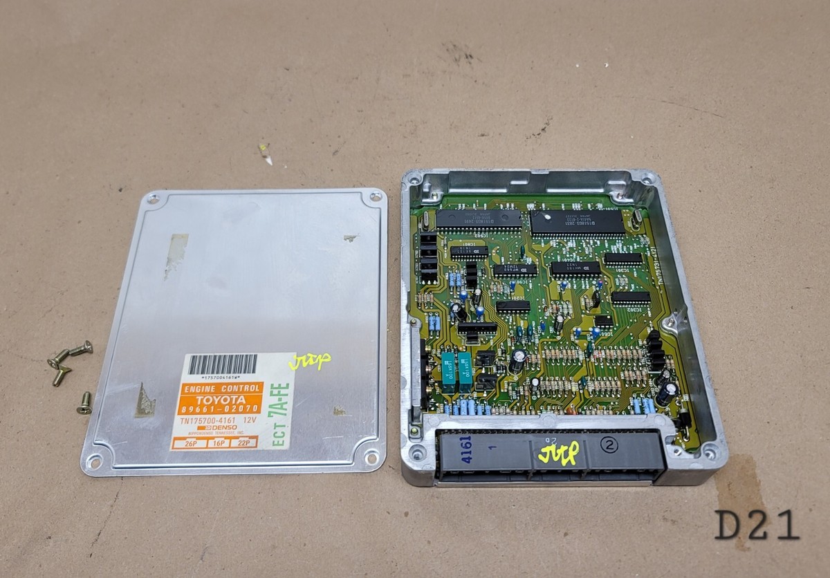 OEM 1993 Toyota Corolla 89661-02070 AT 1.8L ECU ECM ENGINE 