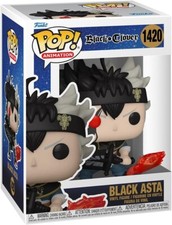 Funko Pop Black Clover Black Asta Figure w/ Protector