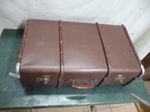 7086. Alter Koffer Vintage Reisekoffer Deko Koffer - Bild 2 von 4
