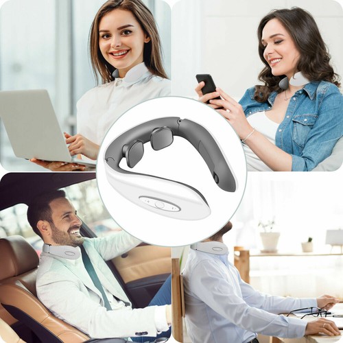 Electric Cervical Neck Massager Relax Body Shoulder Musle Massage Relief Pain US - Picture 11 of 12