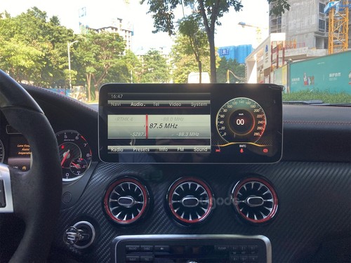 12.3" Mercedes Benz A GLA CLA C117 Android13 Touch Screen Display Carplay NTG4.5 - Picture 10 of 12