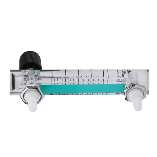 -5 Caudalímetro 2.5-25LPM Medidor con Válvula de Control Apto para Oxígeno/Aire/Gas - Imagen 10 de 23