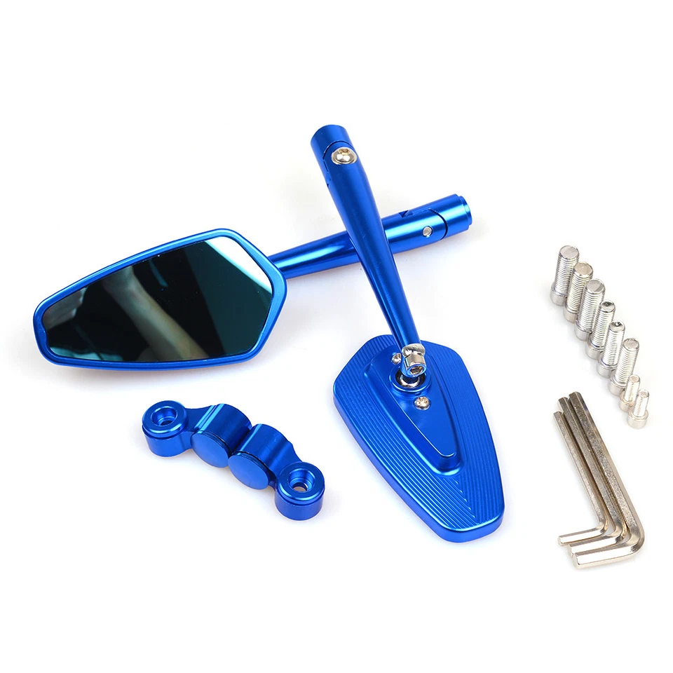 7/8" Moto Rétroviseurs Rétroviseurs de recul Pour HONDA CBR1000RR CBR600RR 2004- - Photo 4/4