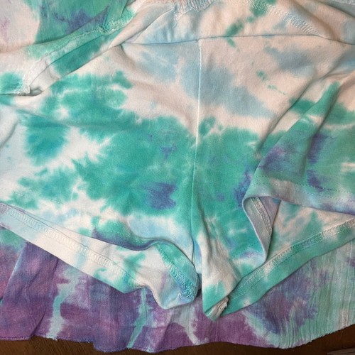 So Nikki Girl's Mini Skort, Tie Dye, Size Medium (10/12) - Picture 4 of 5