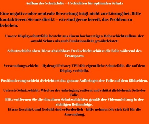 iPhone Blickschutz Anti Privacy HD Sichtschutz Hydrogel für alle Modelle - Bild 4 von 10