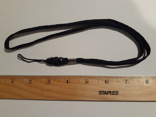 NEW Black Neck Lanyard Wrist Strap Keychain Holder Phone ID Badge USA FAST SHIP - Picture 12 of 13