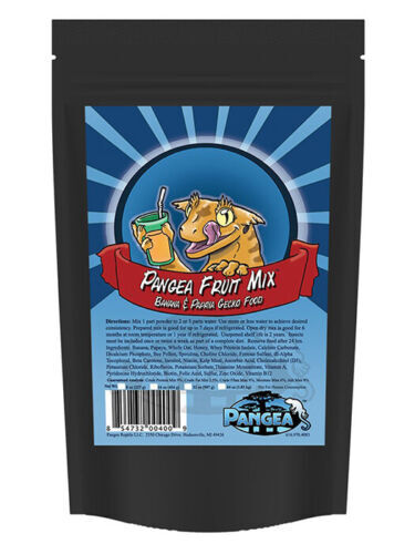 Pangea Fruit Mix Gecko Diet Complete Food for Crested Geckos 2oz - All Flavours - Picture 4 of 14