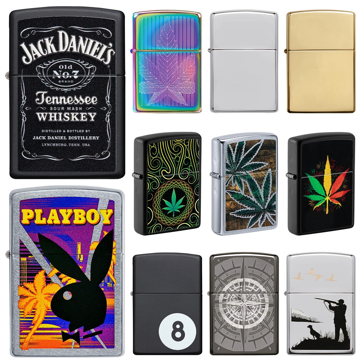  Retro Lighters, Windproof Lighters Straight to The