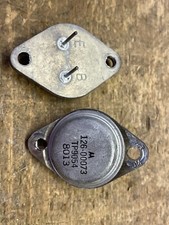 TWO original Phase Linear TP9054 NPN transistors DUAL 500 TESTED - NO SHORTS  			