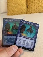 MTG 1 FOIL Elrond, Lord of Rivendell Borderless Showcase 1 NonHolo Borderless NM