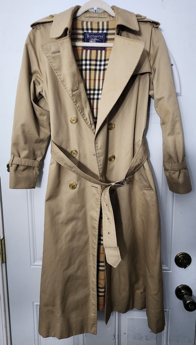 ジャケット・アウター Special Vintage Burberry coat for Women Burberry Woman's Vintage Trench Light Blue(NWOT) | eBay