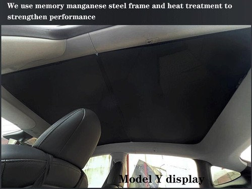 Red de vidrio de actualización para techo parasol ventana techo corredizo para Tesla modelo Y 2020-2023 - Imagen 4 de 7