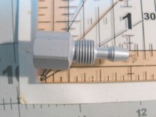 3 Alum.Tube/Pneumatic 1/8" Hose Fittings w/M10 x 0.75mm Female + M10 x 1mm Male