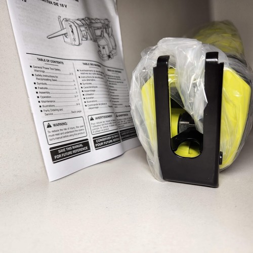 New RYOBI ONE+ 18V Cordless Reciprocating Saw P519 (Tool + blade Only) Brand NEW - Picture 4 of 10