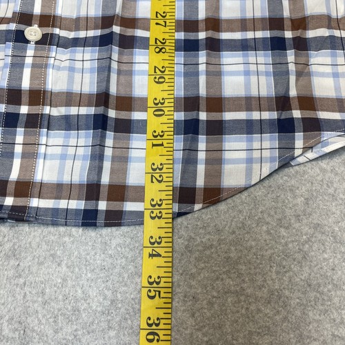 Orvis Hemd Herren Medium Tall Classic Fit Kurzarm faltenfrei Stretch - Bild 7 von 12