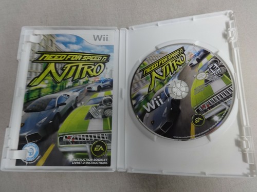 Need For Speed Nitro Nintendo Wii Game Complete Free Ship - Picture 2 of 3