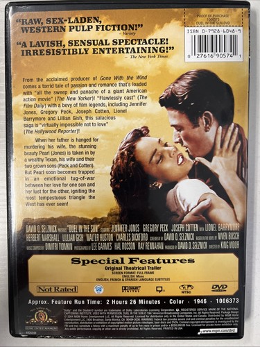 Duel in the Sun (DVD, 1946). (1447) - Imagen 2 de 4